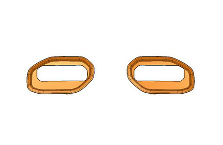 19RAM1500 Reble fog lamp cover