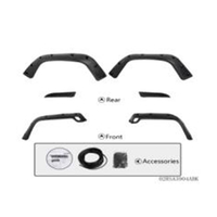 1997-2006 Jeep Wrangler Tj Lj 7" Wide Pocket Extended Fender Flares