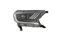 mustang style head lamp