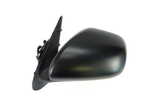 side mirror black/chrome