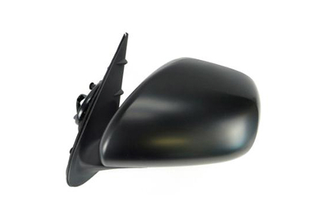 side mirror black/chrome
