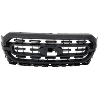 Front Grille Assembly For 2021-2023 Ford F-150 XLT Sport Dark Gray