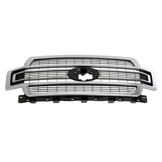 Front Grille Assembly For 2018-2020 Ford F-150 Limited Chrome
