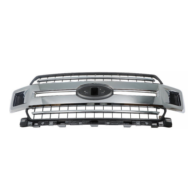Front Radiator Grille Assembly Chrome