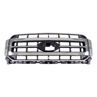 Grille Assembly For Ford F-150 Lariat Chrome