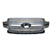 Front Grille Assembly Matte Chrome 