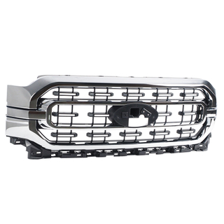 Grille Assembly For 2021-2023 Ford F-150 XLT Full Chrome